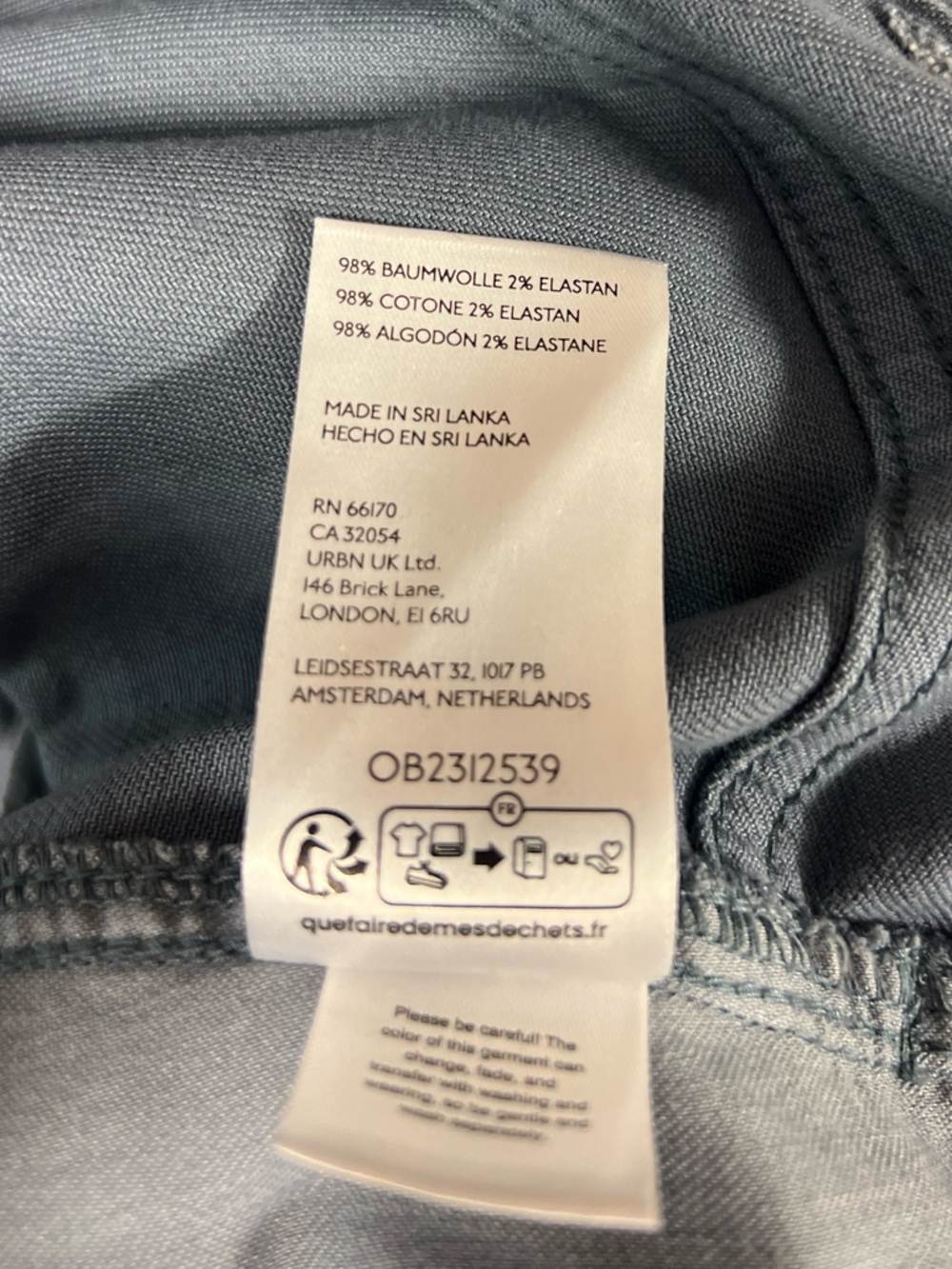 Pilcro and the Letterpress Light Blue Wide-Leg Jeans - Picture 7 of 7